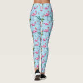 Flamingo Kerstmis Leggings (Achterkant)