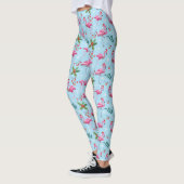 Flamingo Kerstmis Leggings (Links)
