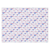 Flamingo Kerstmis Tafelkleed (Voorkant (Horizontaal))