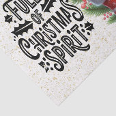 Flamingo Kerstthema Tissuepapier (Detail)