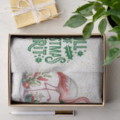 Flamingo Kerstthema Tissuepapier (Geschenk)