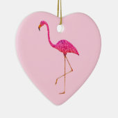 Flamingo Kerstversiering Keramisch Ornament (Rechts)