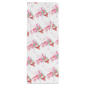 Flamingo Kerstwijn Gift Bag Wijn Cadeautas (Achterkant)