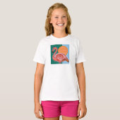 Flamingo Kids T-Shirt (Voorkant volledig)
