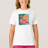 Flamingo Kids T-Shirt (Voorkant)
