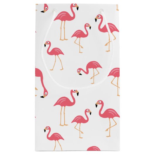 Flamingo Klein Cadeauzakje (Achterkant)