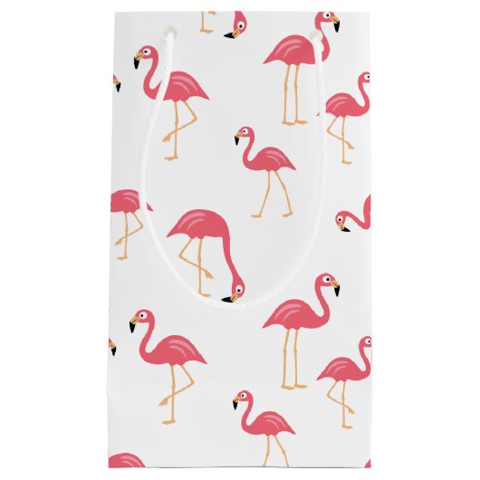 Flamingo Klein Cadeauzakje (Voorkant)