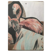 Flamingo Klembord (Achterkant)