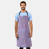 Flamingo kleurrijke regenboogvogel. Schitterend na Schort (Gedragen)