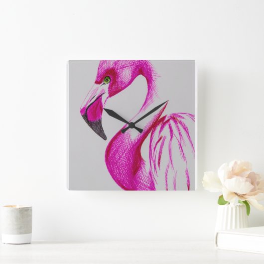 Flamingo klok (Huis)