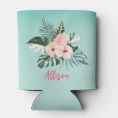 Flamingo Koelbox Tropical Bachelorette Party Blikjeskoeler (Achterkant)