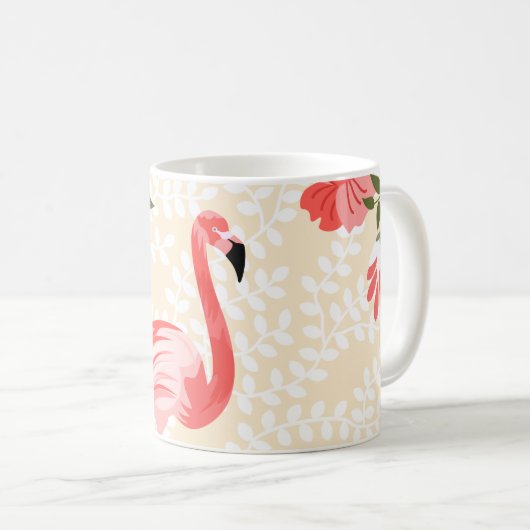 Flamingo Koffiemok (Voorkant rechts)