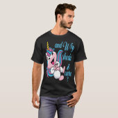 flamingo koningin t-shirt (Voorkant volledig)
