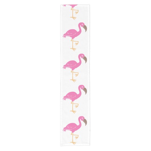Flamingo Korte Tafelloper (Voorkant)