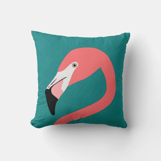 Flamingo Kussen (Voorkant)