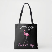 Flamingo - Laat me oplichten Tote Bag (Voorkant)