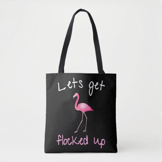 Flamingo - Laat me oplichten Tote Bag (Voorkant)