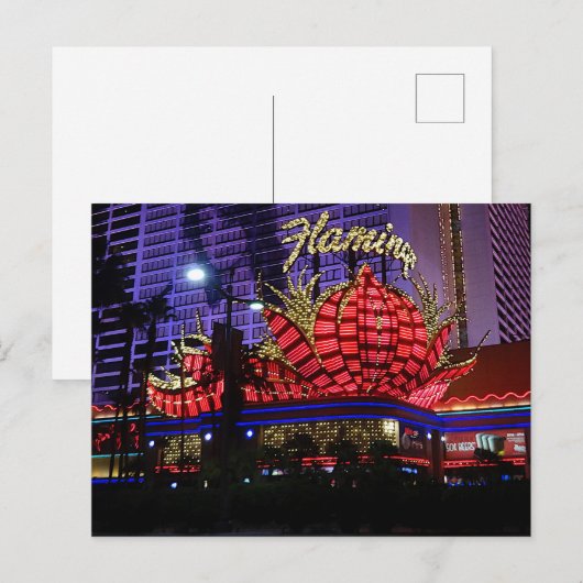 Flamingo Las Vegas Hotel #1 Briefkaart (Voorkant / Achterkant)