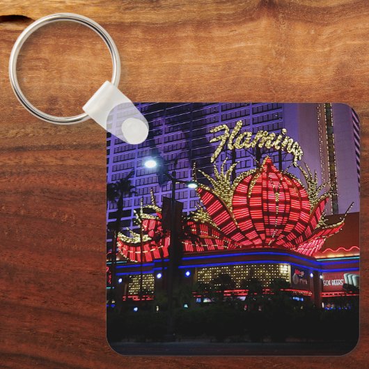Flamingo Las Vegas Hotel #1 Sleutelhanger (Voorkant)