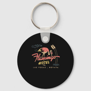 Flamingo Las Vegas Hotel Casino Retro  Sleutelhanger