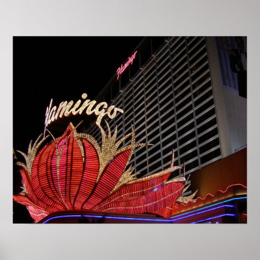 Flamingo Las Vegas Poster (Voorkant)
