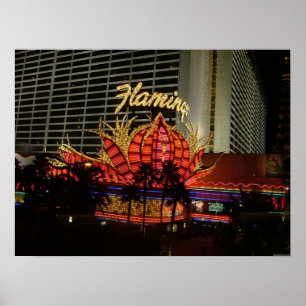 Flamingo Las Vegas Poster Print