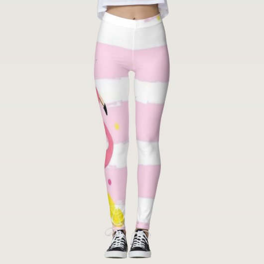 Flamingo Leggings (Voorkant)