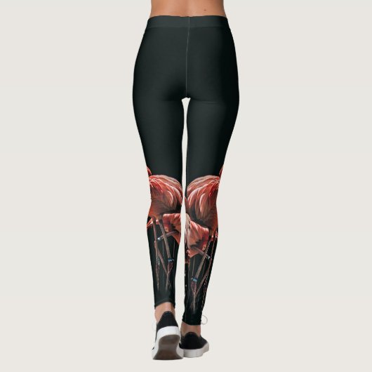 flamingo leggings (Achterkant)