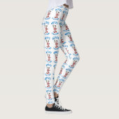Flamingo Leggings - Grote logo (Rechts)