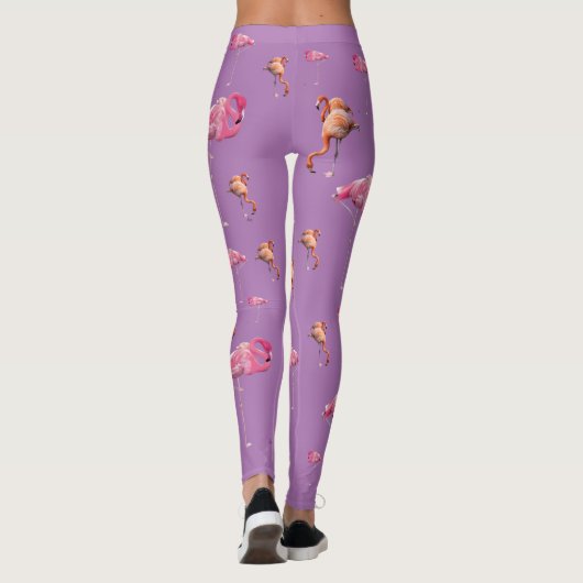Flamingo-Leggings Leggings (Achterkant)