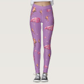 Flamingo-Leggings Leggings (Voorkant)