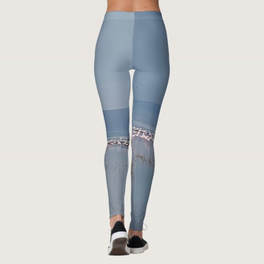 Flamingo-leggings Leggings (Achterkant)