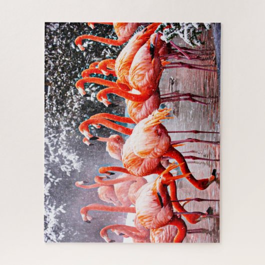 Flamingo Legpuzzel (Verticaal)