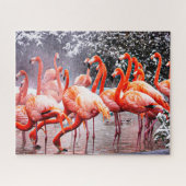 Flamingo Legpuzzel (Horizontaal)