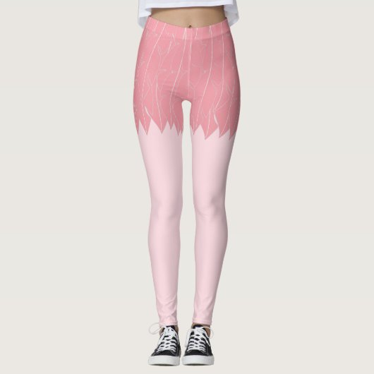 Flamingo Legs Leggings (Voorkant)