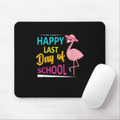 Flamingo-leraar op school muismat (Met muis)