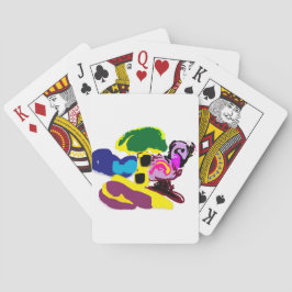 Flamingo leuk zomer stijl pokerkaarten
