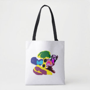 Flamingo leuk zomerse stijl tote bag