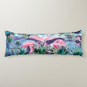 Flamingo Lichaamskussen (Voorkant)