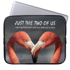 Flamingo | Liefde | ALLEEN DE TWEE VAN ONS | CHRIS Laptop Sleeve