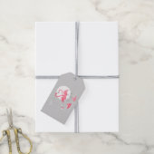 Flamingo Liefde cadeau labels landschap Cadeaulabel (Met Touw)