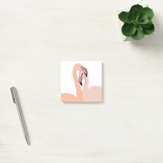 Flamingo Liefde Post-it® notes (Kantoor)