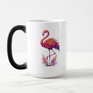 Flamingo liefhebber Grote Morphing Magische Mok