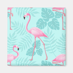 Flamingo Light Blue Magneet