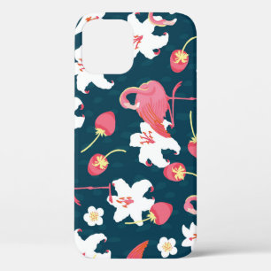 Flamingo Lilies: Tropisch ontwerp. Case-Mate iPhone Case