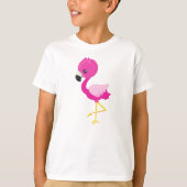 Flamingo, Little Flamingo, Pink Flamingo T-shirt (Voorkant)