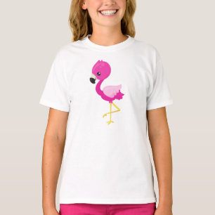 Flamingo, Little Flamingo, Pink Flamingo T-shirt