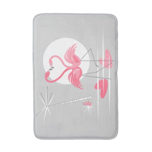 Flamingo Love badmat (Voorkant Verticaal)