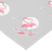 Flamingo Love Border tablecloth 60x84 Tafelkleed (Gekanteld)