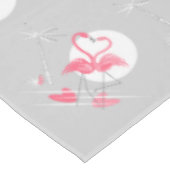 Flamingo Love Border tafelkleed 60x104 (Gekanteld)
